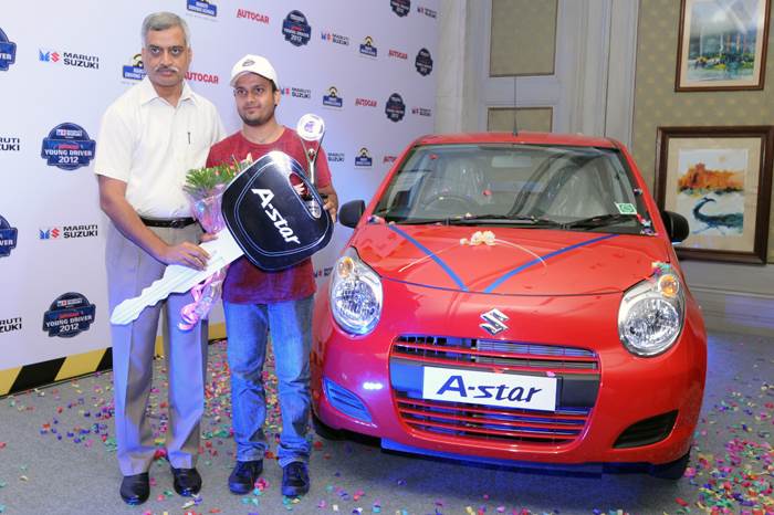 Sudeep Mishra is Young Driver 2012